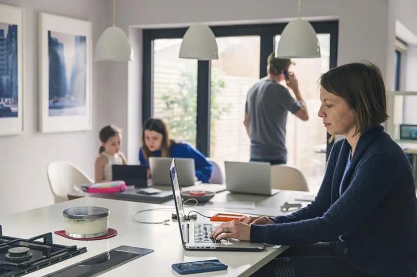 Boundaries between work and leisure are blurred 