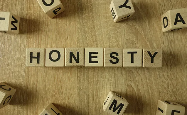 Be Honest With Your Finances