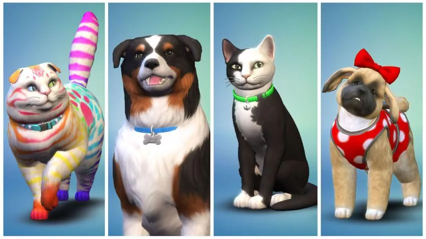 The Sims 4 cats & dogs expansion pack