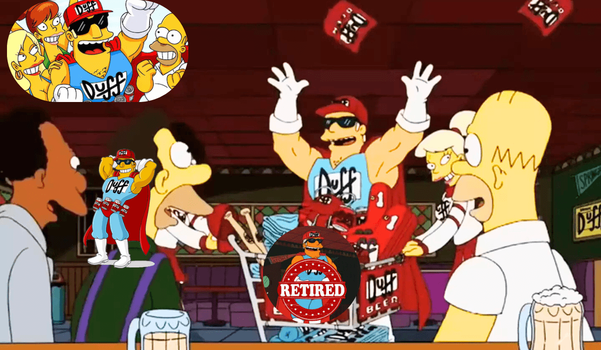 Duffman Retirement Reveals The Simpsons