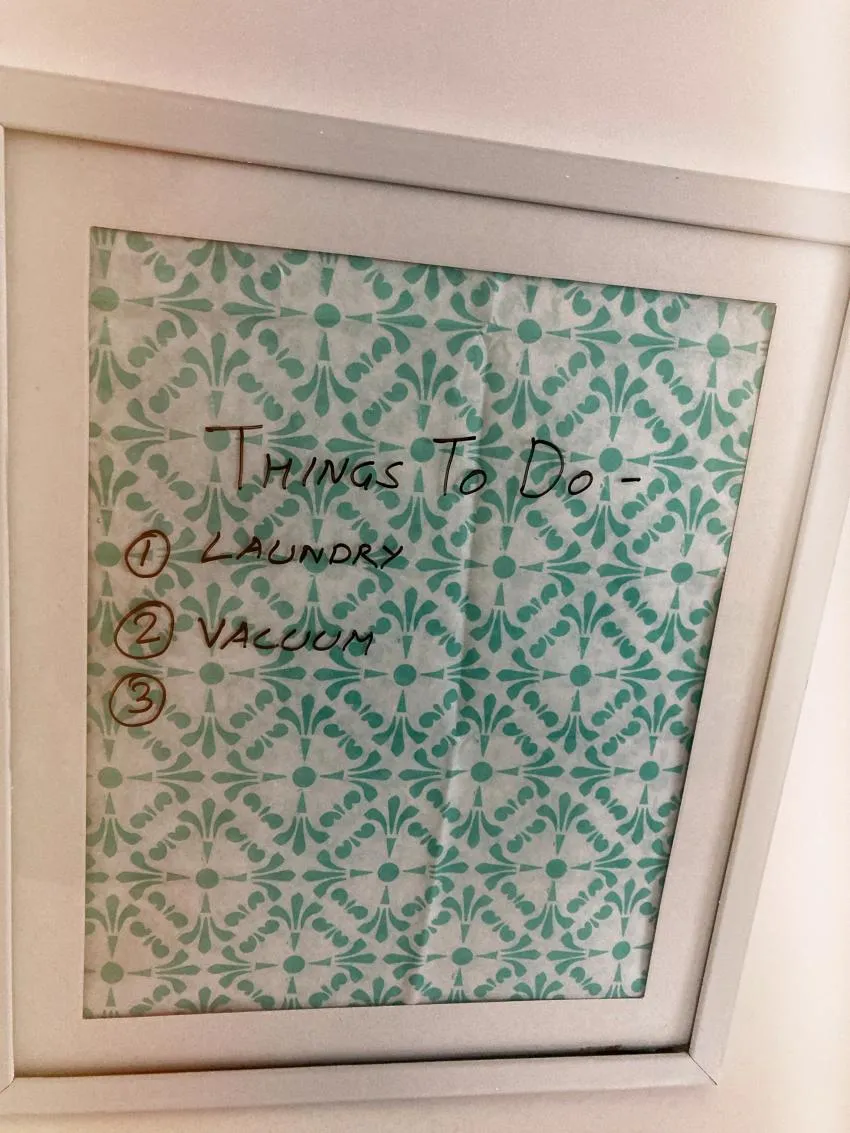 Pizarra borrable en seco Dry Erase Board