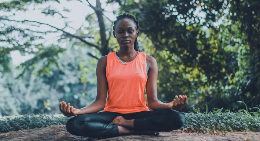 Once you’ve gotten acclimated to your surroundings, close your eyes