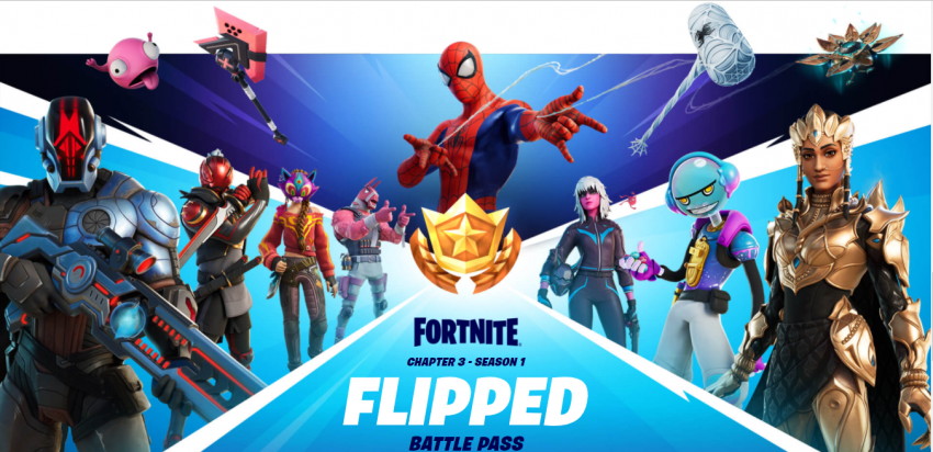 Fortnite homepage