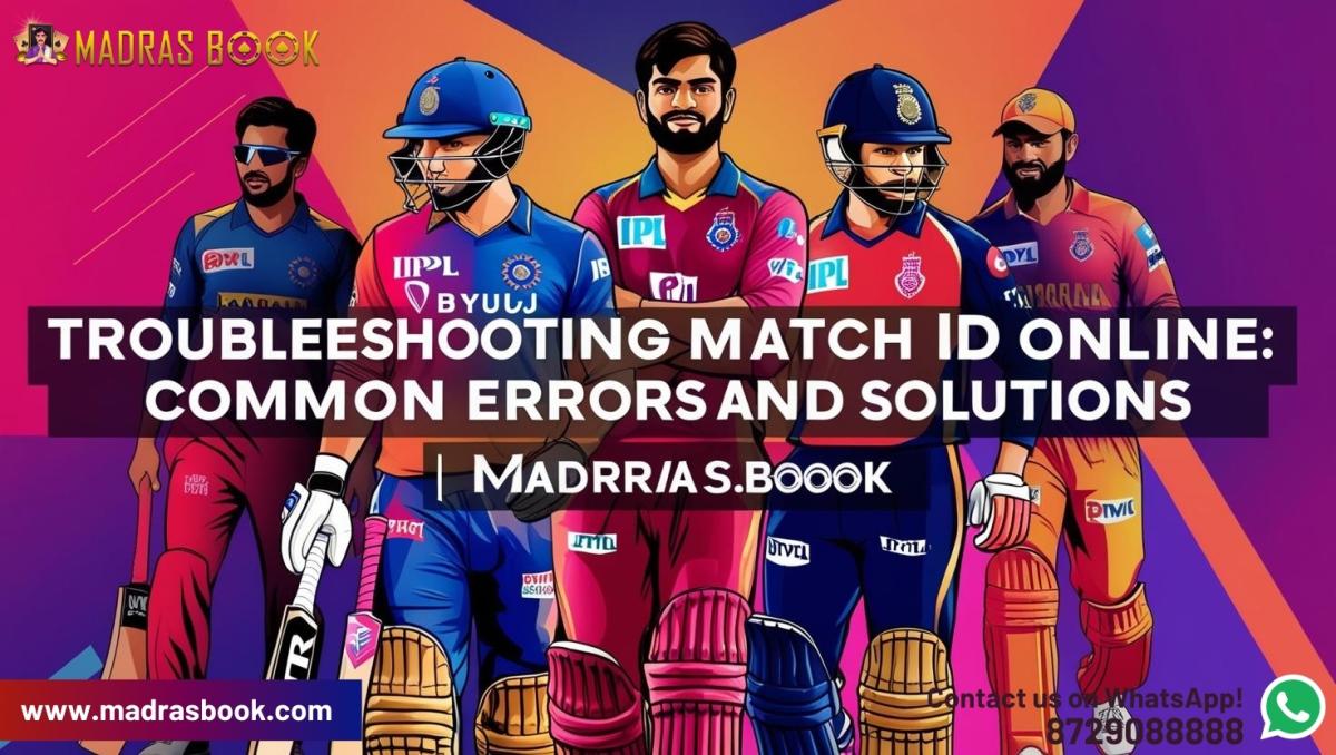 Match ID Online: How To Get Yours Instantly For Cricket & Sports Betting Match ID Online: How To Get Yours Instantly For Cricket & Sports Betting by madrasbook