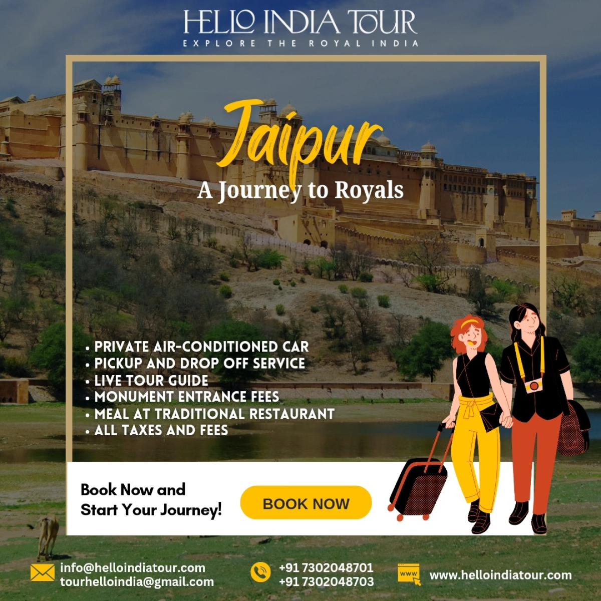 Explore The Beauty Of India With Hello India Tour’s Best Travel Packages by Hello India Tour