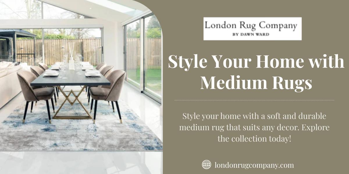 Beautiful And Cosy Medium Rugs Collection by London Rug Company