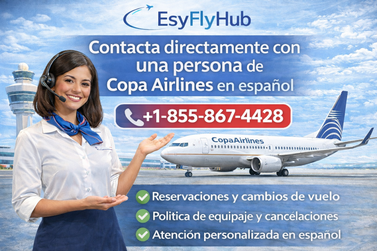 Contacta Directamente Con Una Persona De Copa Airlines En Español by aerolineas-apoyo