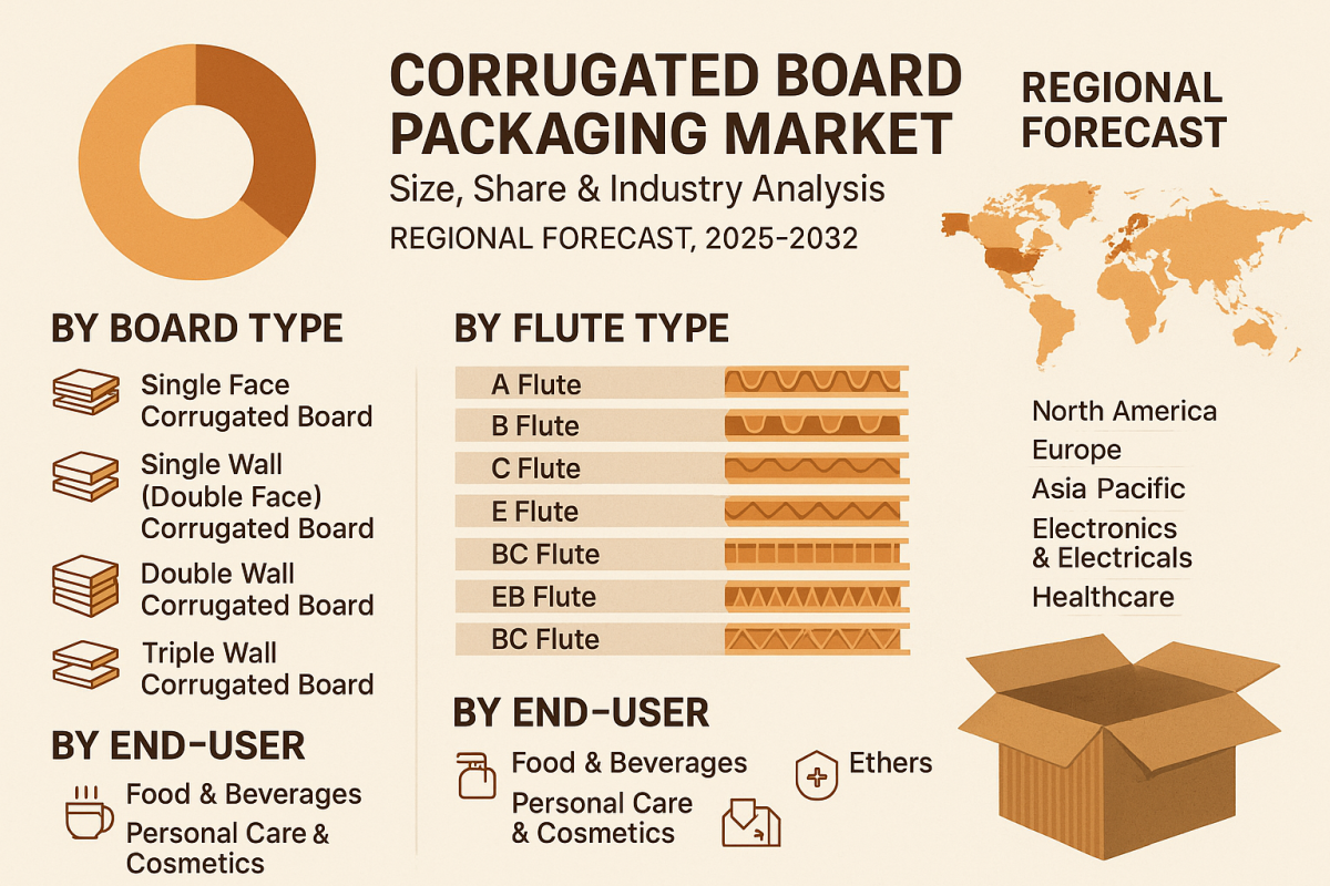 Corrugated Board Packaging Market Outlook With SWOT And PEST Analysis, 2025–2032 by olivia