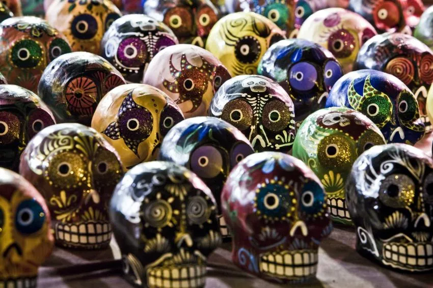 Sugar skulls for El Dia de los Muertos