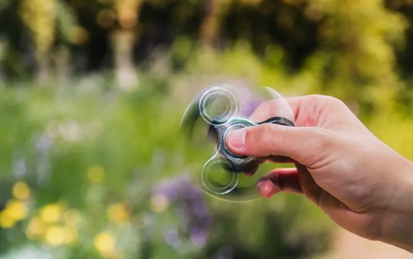 fidget spinner to reduce stress