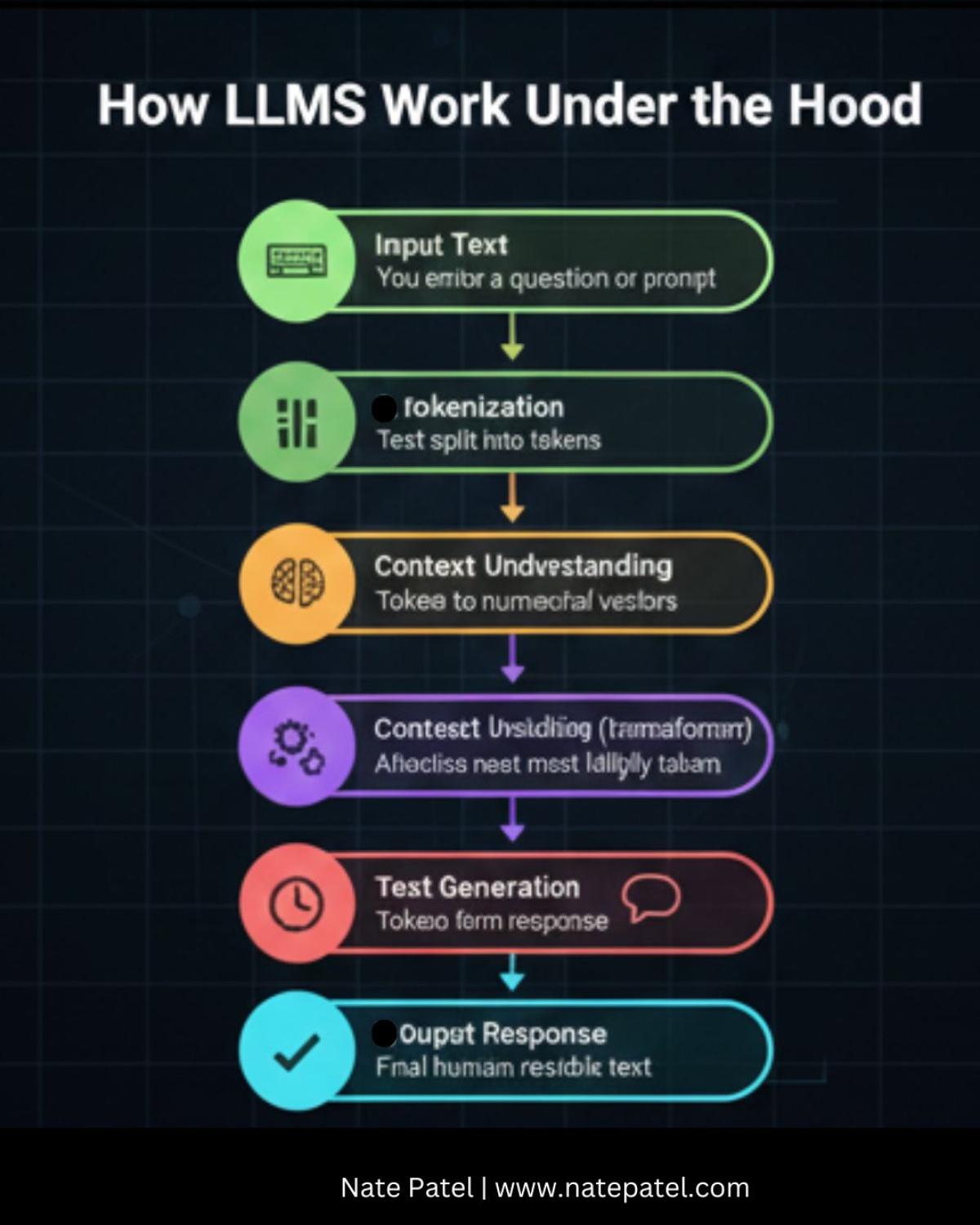 Demystifying The LLM Engine: Your 7-Step Guide To How AI Thinks by Nate Patel