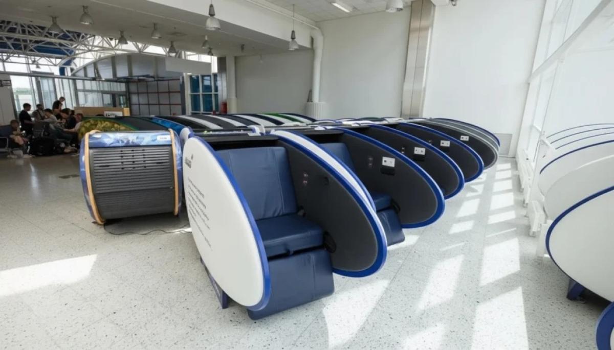 DFW Airport Sleeping Pods: Rest And Recharge At Dallas–Fort Worth Airport by marcjacobs