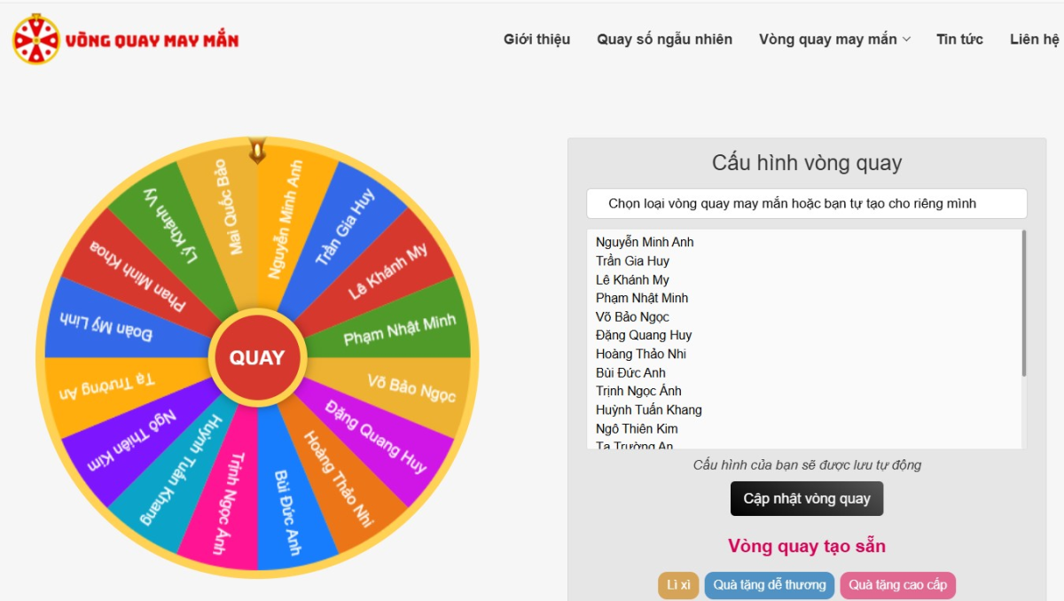 Khám Phá Cách Tận Hưởng Vòng Quay May Mắn Miễn Phí Tại Quay.com.vn by vongquaymayman