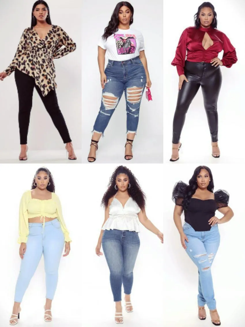 Topwear guidelines for plus size women