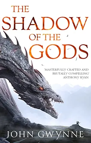 The Blood Sworn saga  The Shadow of the Gods by John Gwynne fantasy book cover
