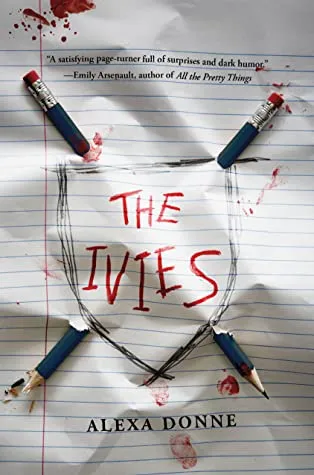 The Ivies by Alexa Donne Book cover for The Ivies