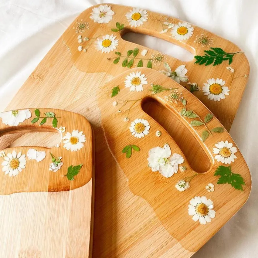 flower resin board flower resin board