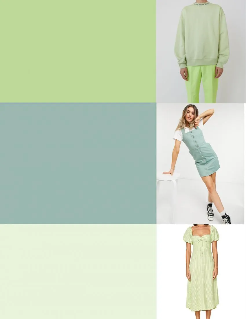 Pale Green fashion trend Pale Green fashion trend