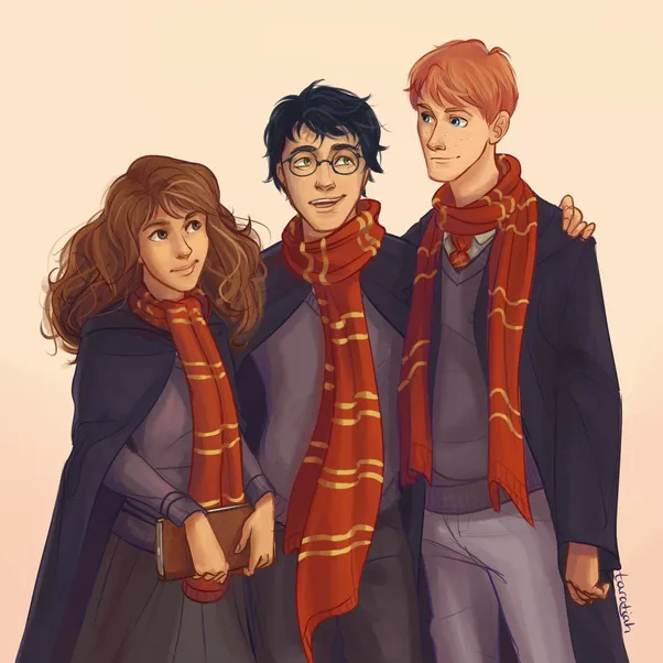 harrypotter ronweasley hermione