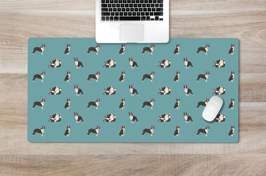 Cute dog desk mat mouse pad