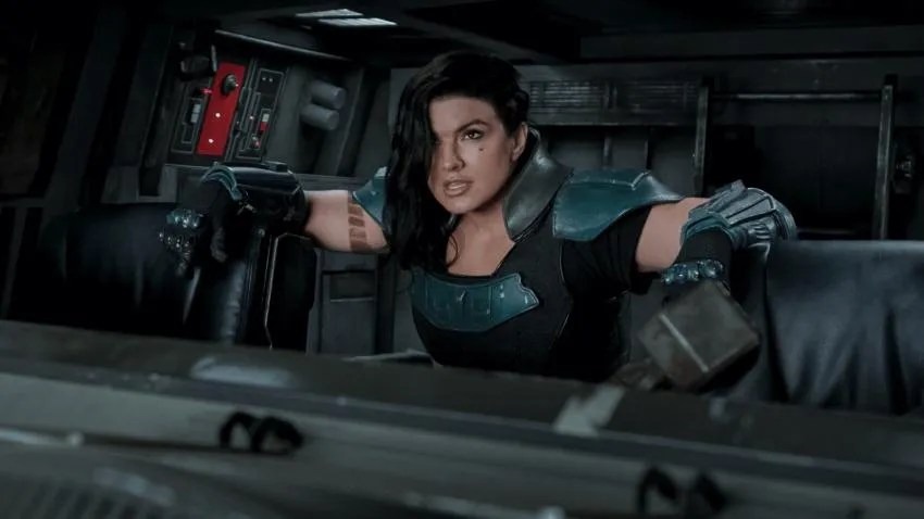 Gina Carano as Cara Dune in The Mandalorian Gina Carano, Cara Dune, Mandalorian, Disney+, Star Wars