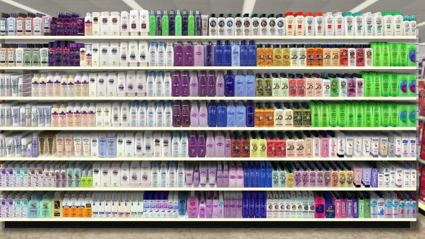 Shampoos should be one uniform reusable bottle