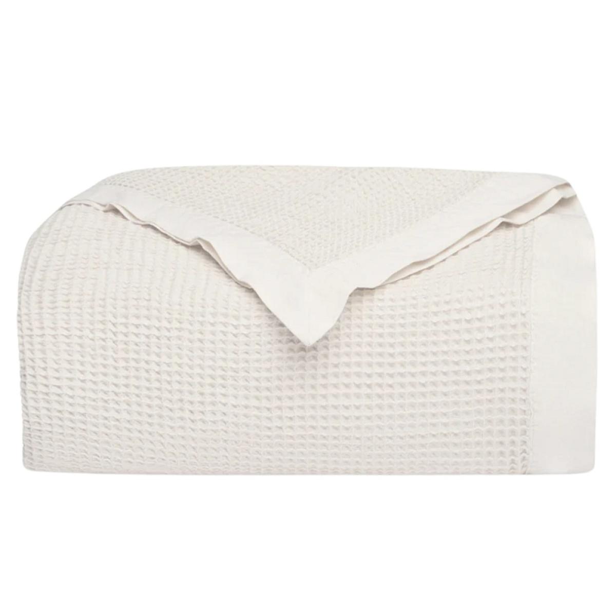 Cozy Up Sustainably With The Bamboo Waffle Blanket By Casas Bamboo by Casas Bamboo