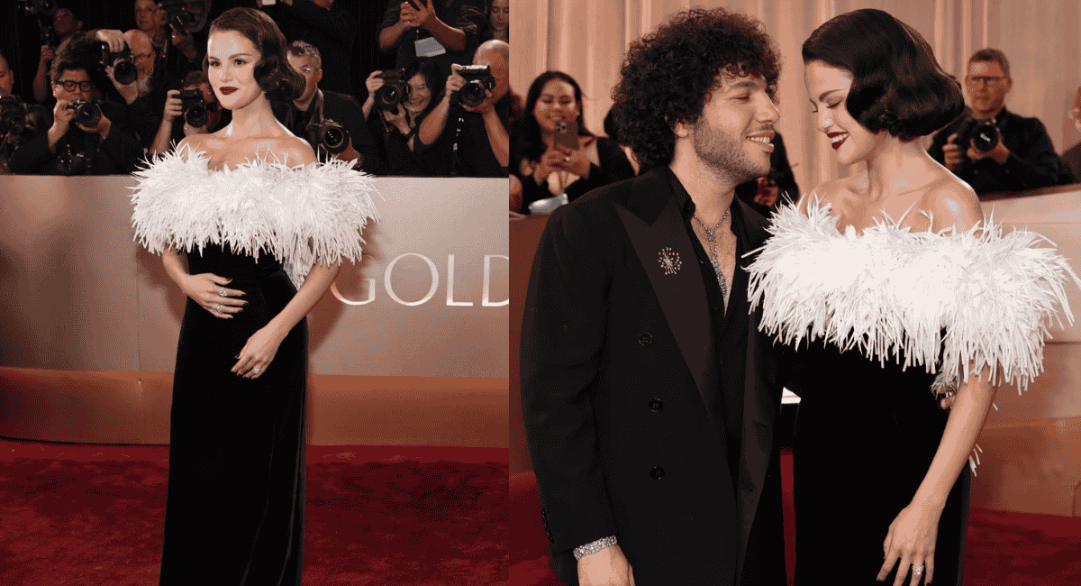 Selena Gomez at Golden Globes