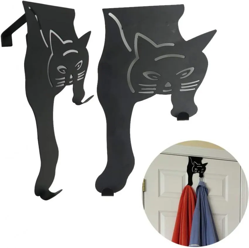 Cat door hooks