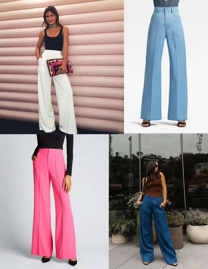 Wide leg pants
