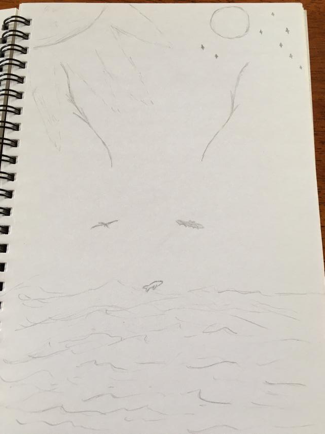 Abstract pencil drawing inspiration