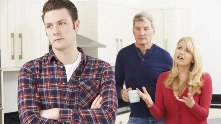 moving back with parents