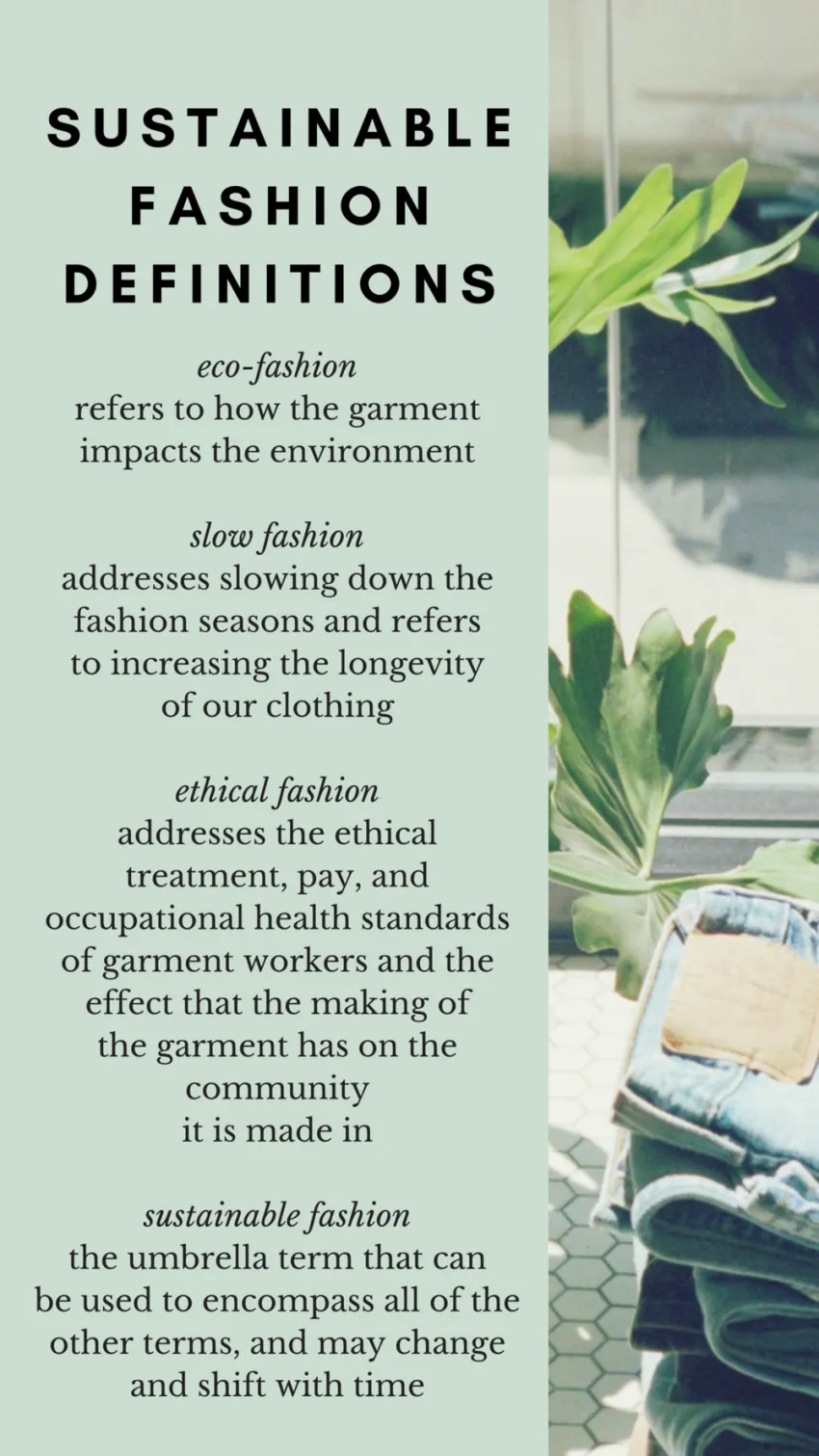 sustainable fashion definition sustainable fashion definition