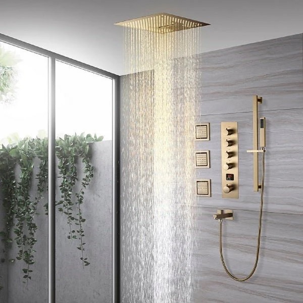 What Are The Benefits Of Installing A Rain Shower Head With Handheld? by Horizon Direct Depot