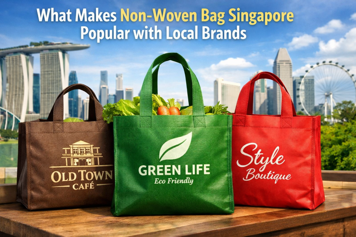 What Makes Non Woven Bag Singapore Popular With Local Brands by ezgiftsg
