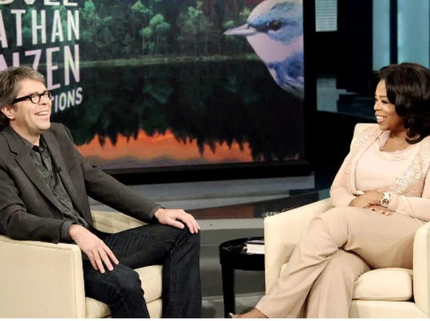 Franzen and Oprah make up on television