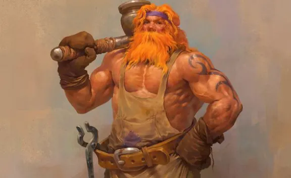 북유럽 신화에서 가장 뛰어난 대장장이인 북유럽 난쟁이 Norse dwarf most accomplished smiths in norse mythology
