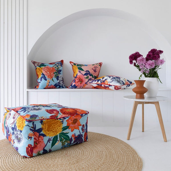 Add Comfort And Style To Any Room With A Perfect Ottoman by linenconnections