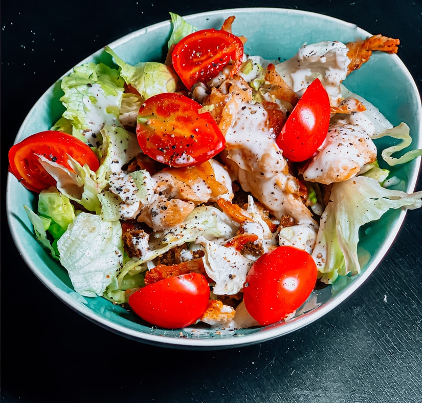 Chicken Salad Chicken Salad with Chicken Thigh Substituted