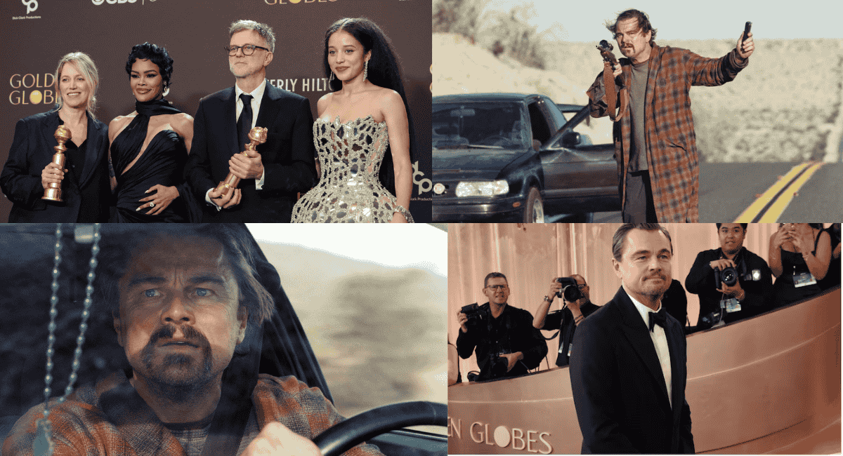 Leonardo DiCaprio at Golden Globe