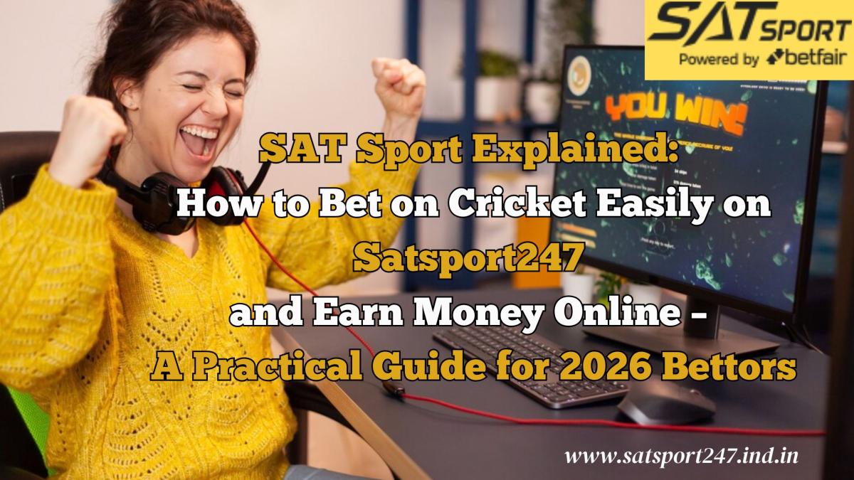 SAT Sport Explained: How To Bet On Cricket Easily On Satsport247 And Earn Money Online – A Practical Guide For 2026 Bettors by Satsport247