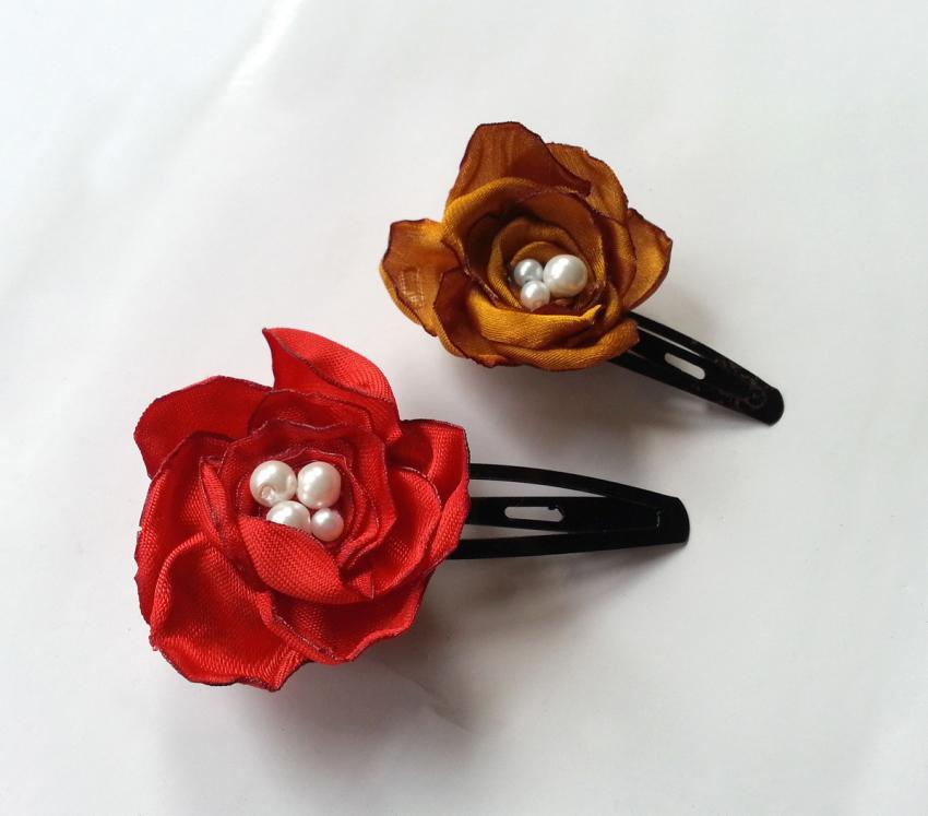 DIY hair clip, easy and cheap DIY gifts