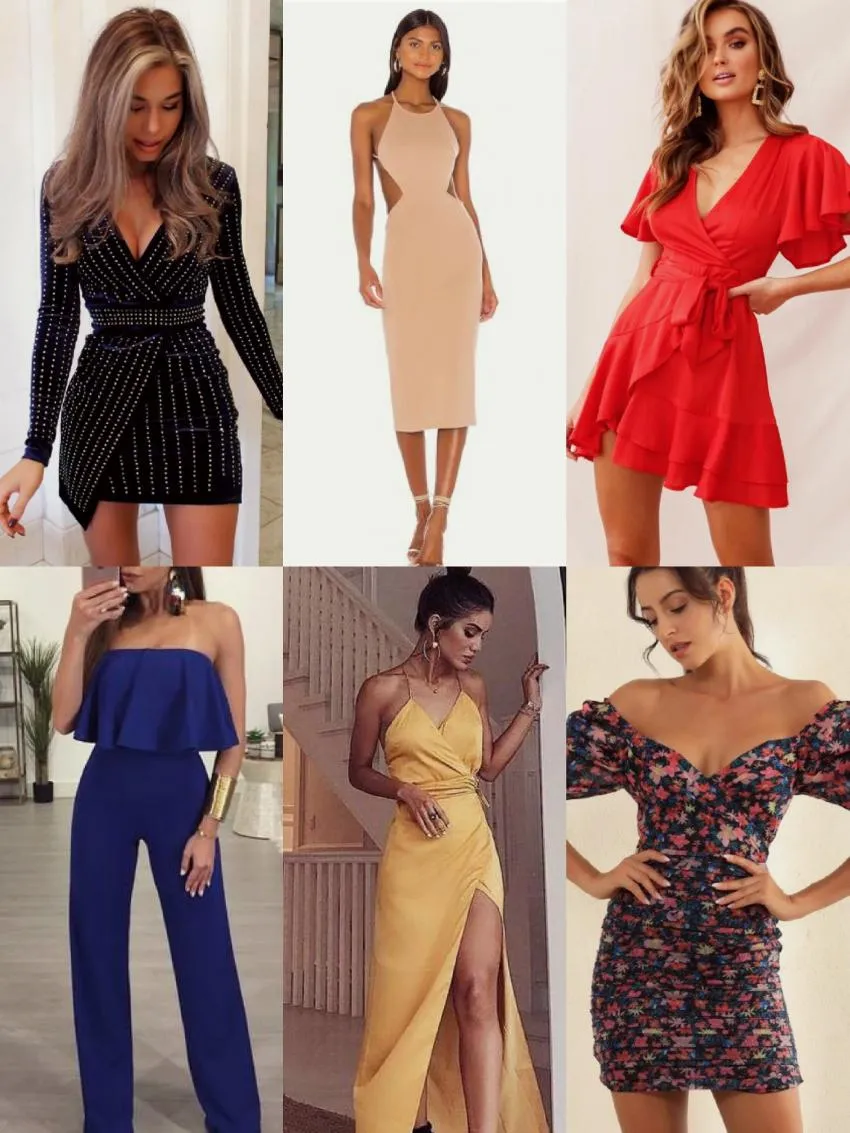 Guidelines to wear a Dress for athletic and rectangle shaped body