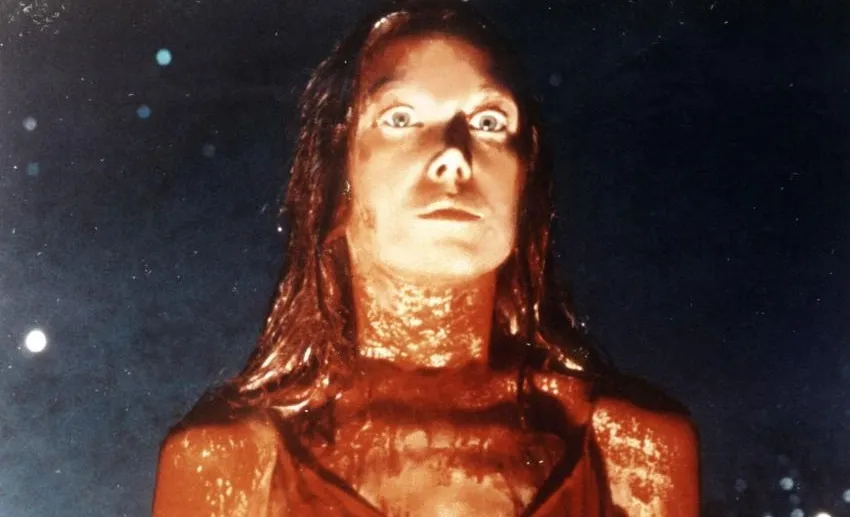 Carrie (1976) still carrie movie stephen king blood prom still