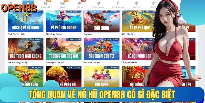 Nổ Hũ OPEN88 – Cơ Hội Trúng Thưởng Lớn Tại Thế Giới Game by open88bet