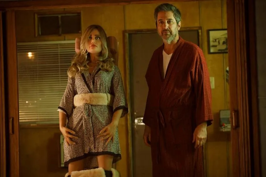 Ray Romano as Herb Green with  Ray Romano with his wife Diane In Made For Love On HBO Max