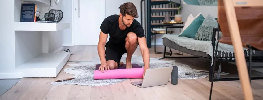 Home workouts  Home workouts have become a trend in 2020