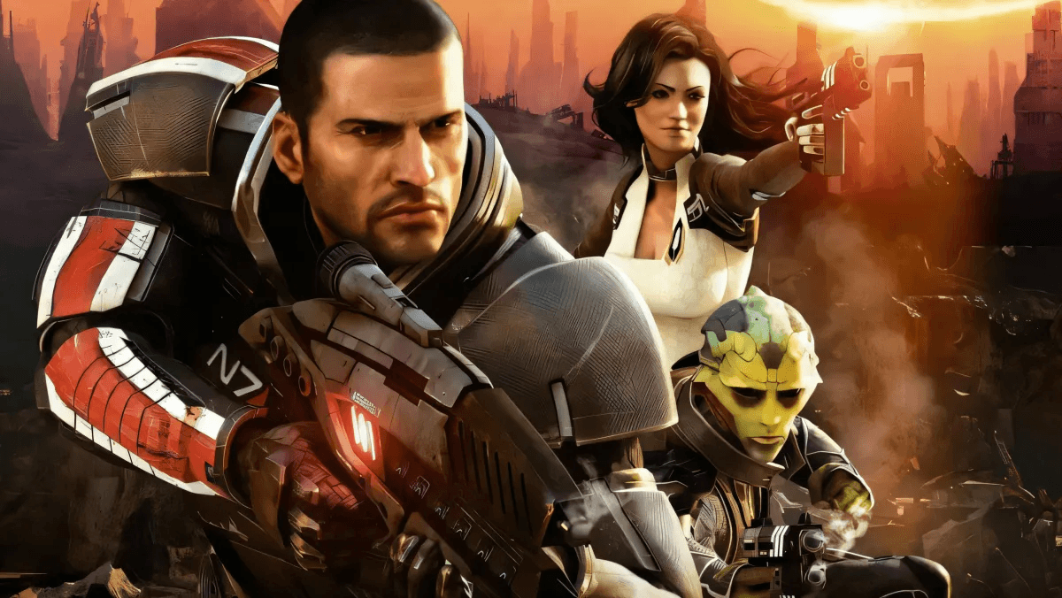 Original box art for Mass Effect 2