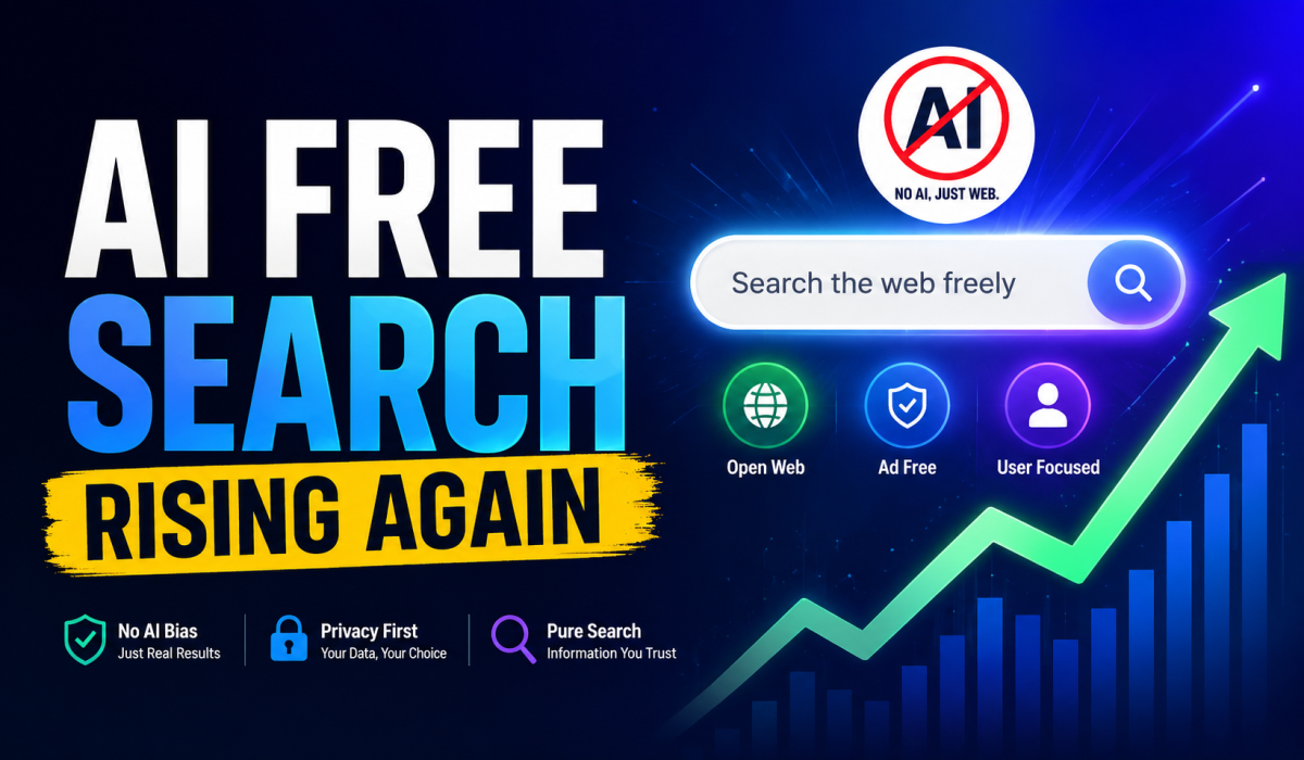 AI-Free Search Is Rising Again Here's Why Users Are Leaving Google by MikeWrites