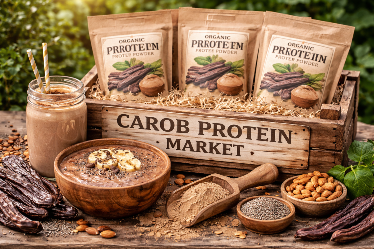 North America Carob Protein Market Revenue Rises As Plant Based Nutrition Gains Market Share by News Wires